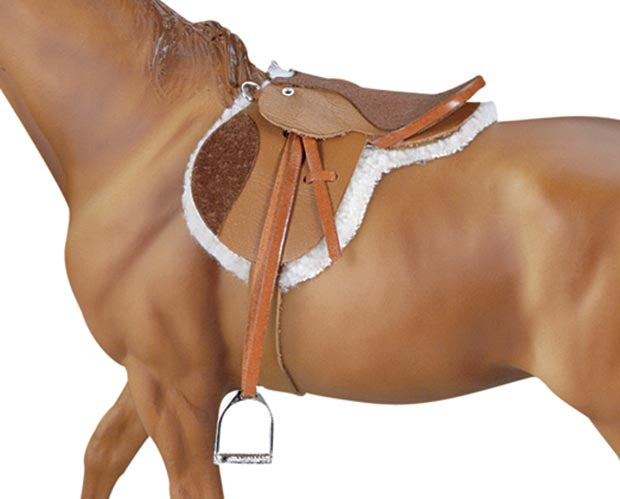 Breyer Horses Traditional Size Devon English Huntseat Saddle #2464