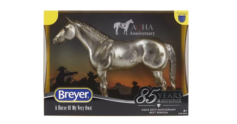 Celebrate the 85th anniversary of the American Quarter Horse Association with this special commemorative model!