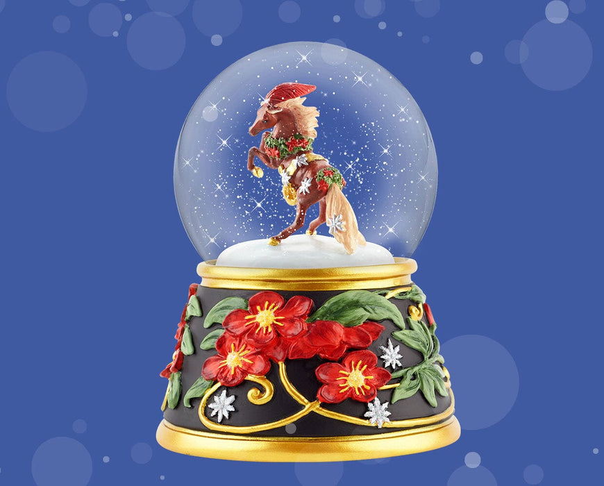 Breyer Model Horses Joy of the Season Musical Snow Globe #H-B-HP-10223
