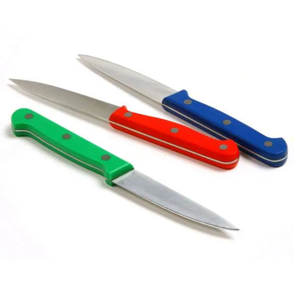 NorPro #1999 3 Piece Stainless Steel Paring Knives