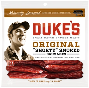 original duke smoked sausages shorty meat sausage pk oz