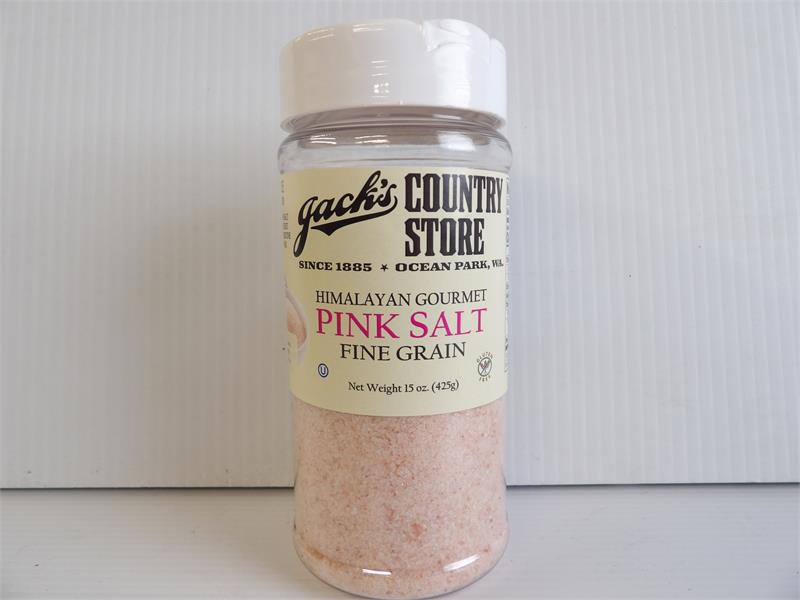 Jacks Himalayan Gourmet Fine Grain Pink Salt 15 oz.