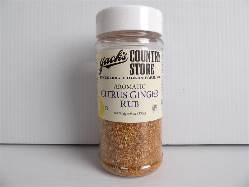 Jacks Aromatic Citrus Ginger Rub 9 oz.