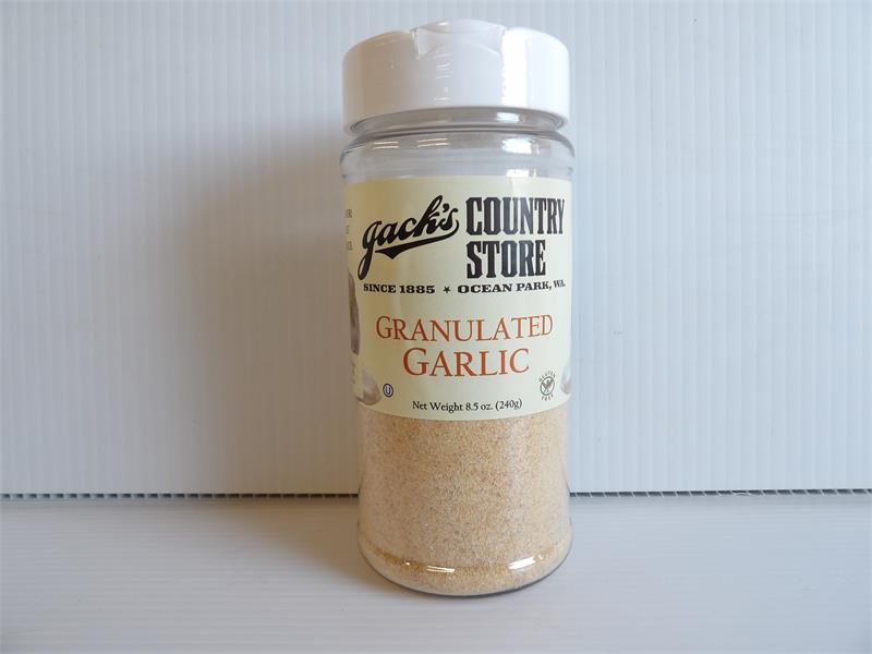 Jacks Granulated Garlic 8.5 oz.