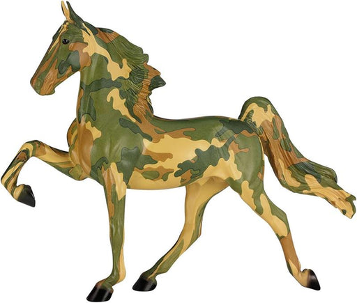 Meet Honor - Breyers mission of Hope continues with the introduction of Honor, our camouflaged-patterned American Saddlebred stallion.