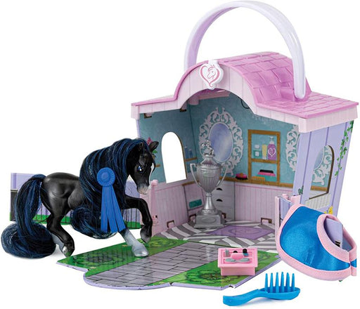 Breyer Mane Beauty Li'l Beauties introduces a whole new way to play with a Breyer horse with two things girls love - horses and hair play! 
