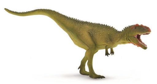The name meaning 'Earth Lizard'. It was a huge theropod carnivore of the Late Cretaceous some 97-93 million years ago that lived in the area of Argentina and Chile.