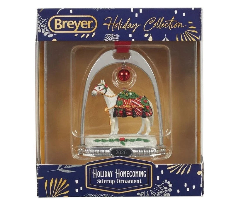 Breyer Holiday Homecoming 2026 Stirrup Ornament - Limited Edition