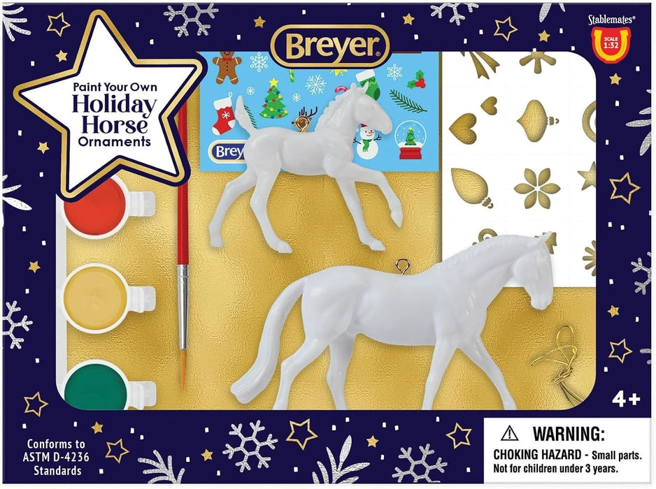 Breyer Paint Your Own Ornaments 2026 - Limited Edition Holiday Craft