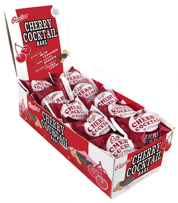 Cherry Cocktail Candy Bars
