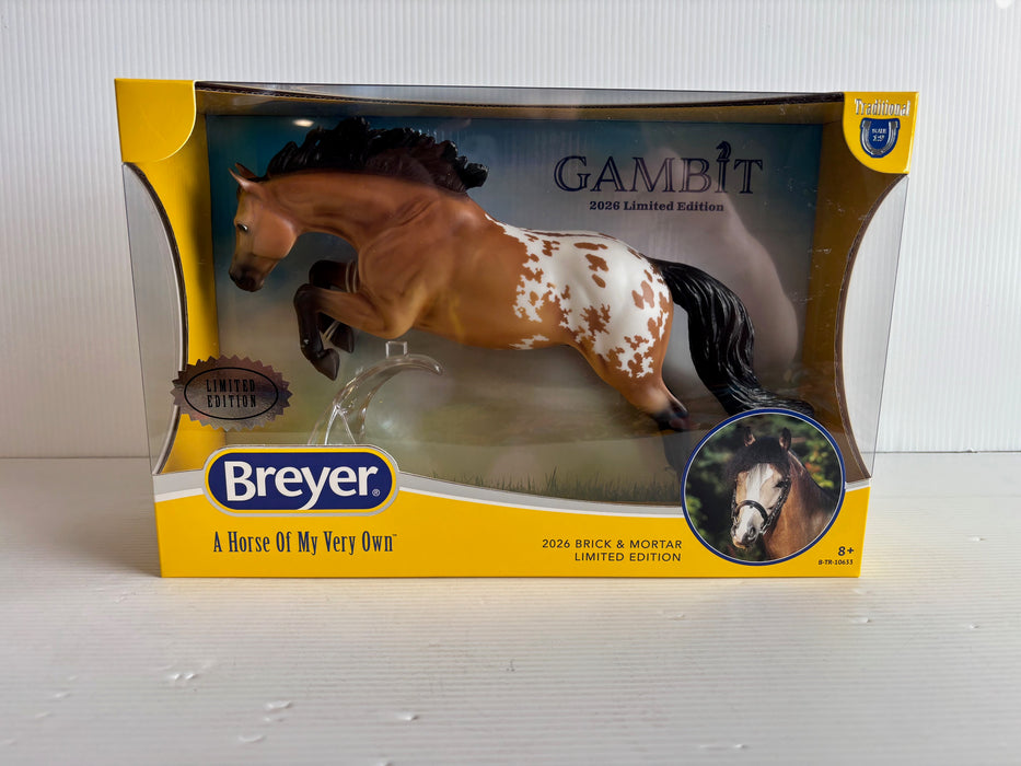 Breyer Traditional Appaloosa Gambit - IN-STORE PICKUP ONLY