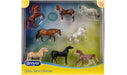 Our new Stablemates Deluxe Horse Collection is the perfect starter herd for horse lovers! This collection includes eight beautiful horses in a variety of breeds, colors, and patterns.