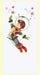 Red and White Kitchen Retro Spaceboy Flour Sack Towel 100% Cotton