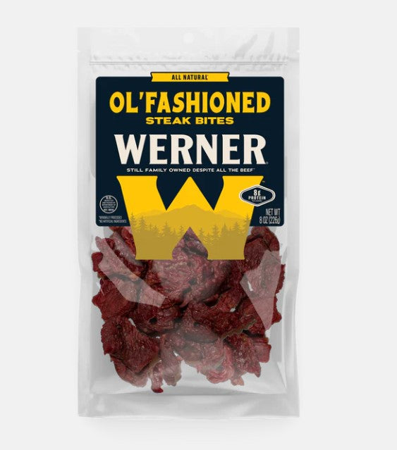 Werner 8 oz. Ol' Fashioned Premium Steak Bites