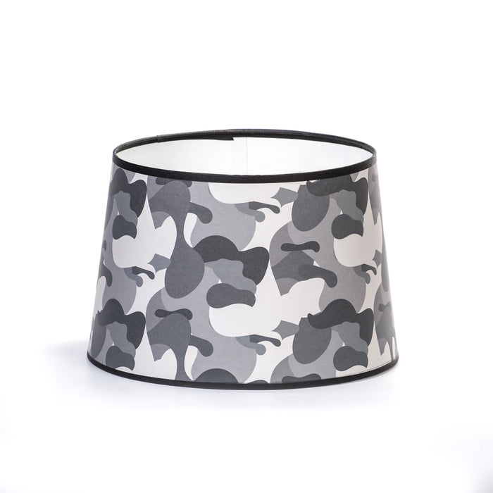 Aladdin Lamps 12" Gray Camo Parchment Shade #100021248