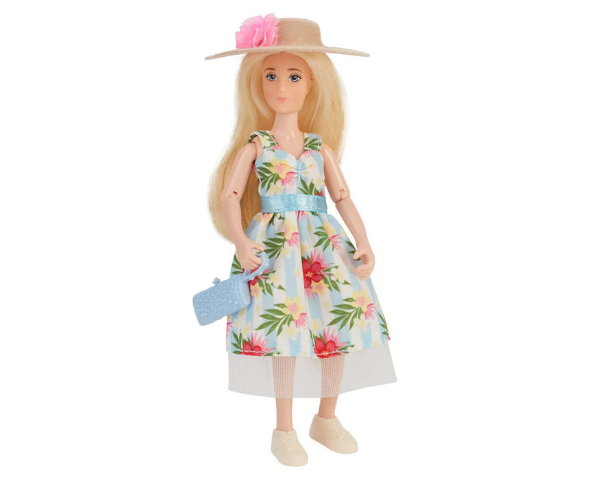 Breyer Freedom Series Tinsley & Buttercup Breeze Thoroughbred Rider & Horse Set - Racing Play Set