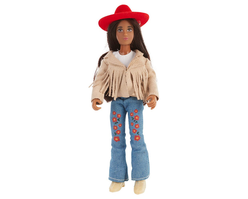 Breyer Freedom Series Silvia Western Cowgirl Rider Doll with Tack - Western Rider Figure