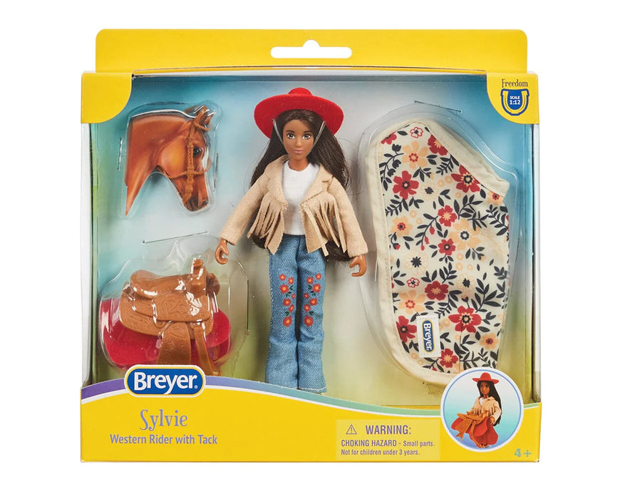 Breyer Freedom Series Silvia Western Cowgirl Rider Doll with Tack - Western Rider Figure