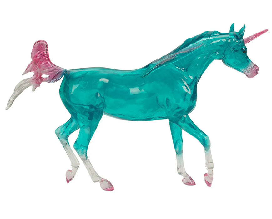 Breyer Freedom Series Sapphira Translucent Unicorn Arabian - Fantasy Horse Model with Special Effects