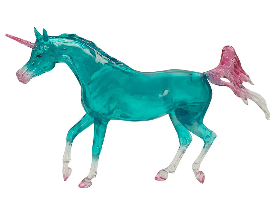Breyer Freedom Series Sapphira Translucent Unicorn Arabian - Fantasy Horse Model with Special Effects