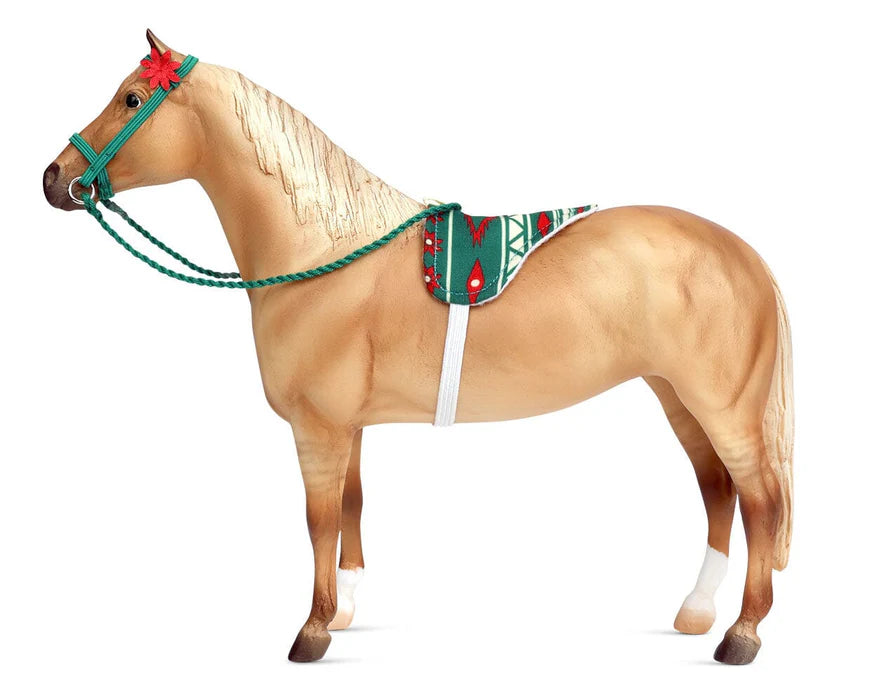 Breyer Model Horses 2025 Traditional Series Holiday Trail Ride Gift Set #B-HP-10368