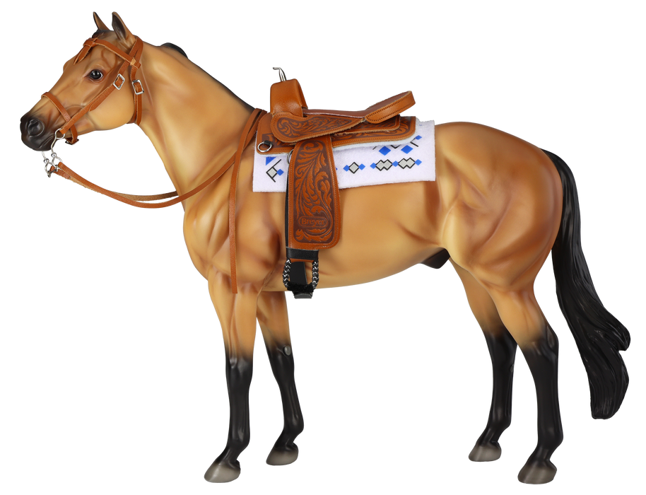 Breyer Horses Traditional Size Western Pleasure Saddle #2494