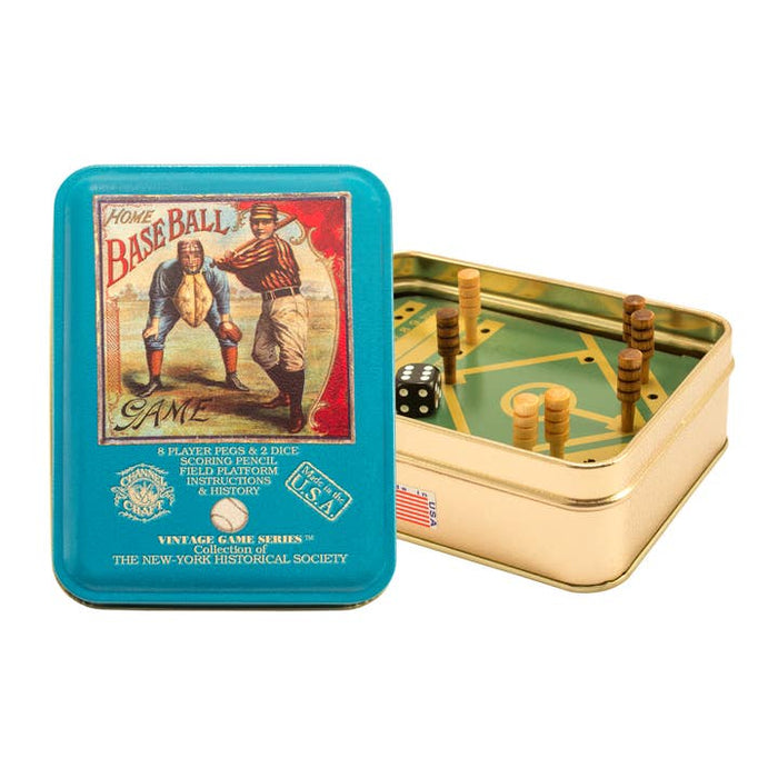 Home Baseball Vintage Game Tin | Channel Craft