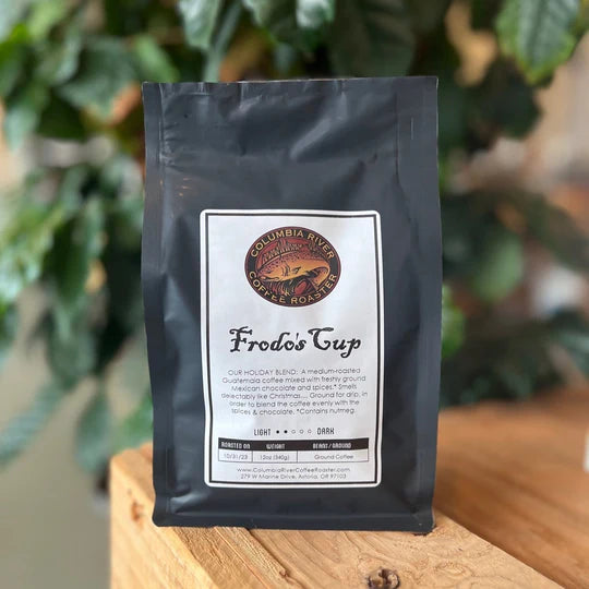 Frodo's Cup Holiday Blend Coffee - Guatemala Organic with Mexican Chocolate & Spices