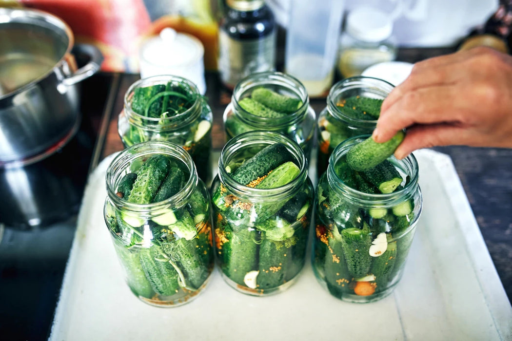 Mrs. Wages Pickled Okra Mix - Home Canning Seasoning for Spicy Pickled Okra