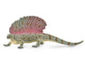 The Edaphosaurus was an herbivorous dinosaur from the Carboniferous period. The name means pavement lizard. It had a small head and a huge back sail with cross-bars that may have supported more fat and flesh than that of dimetrodon. It has been suggested 