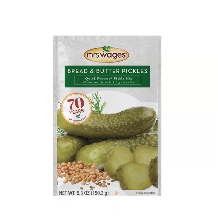 Mrs. Wages Bread and Butter Pickle Seasoning Mix for Home Canning