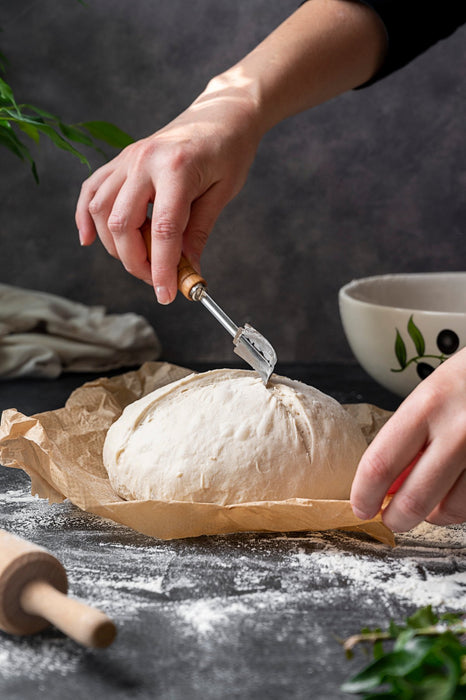Fox Run Bread Lame with Replacement Blades – Scoring Tool for Sourdough & Homemade Bread