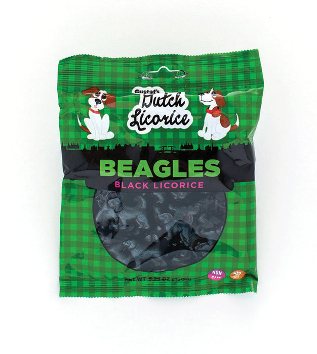 Gerrit Verburg Classic Dutch Licorice Beagles — 5.29 oz