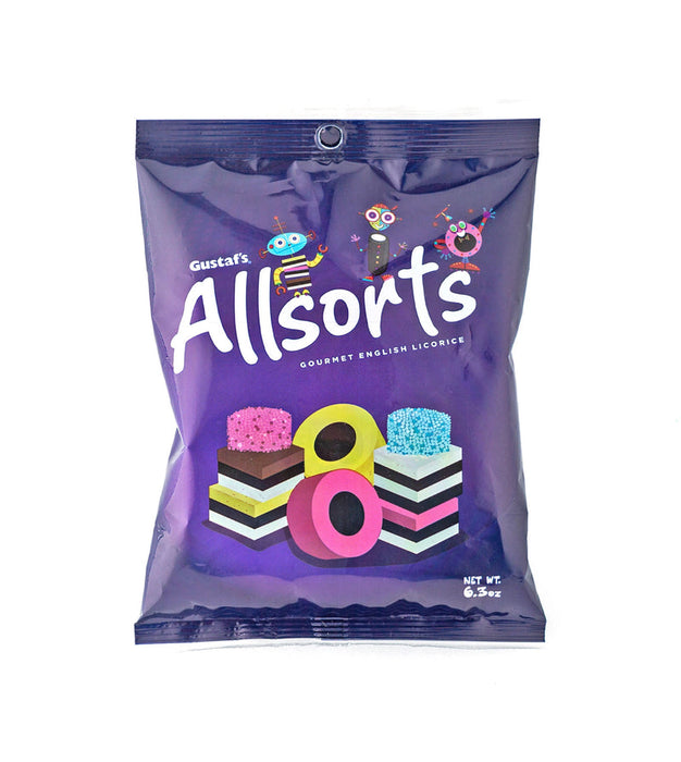 Gustaf's Classic English Licorice Allsorts — 6.3 oz