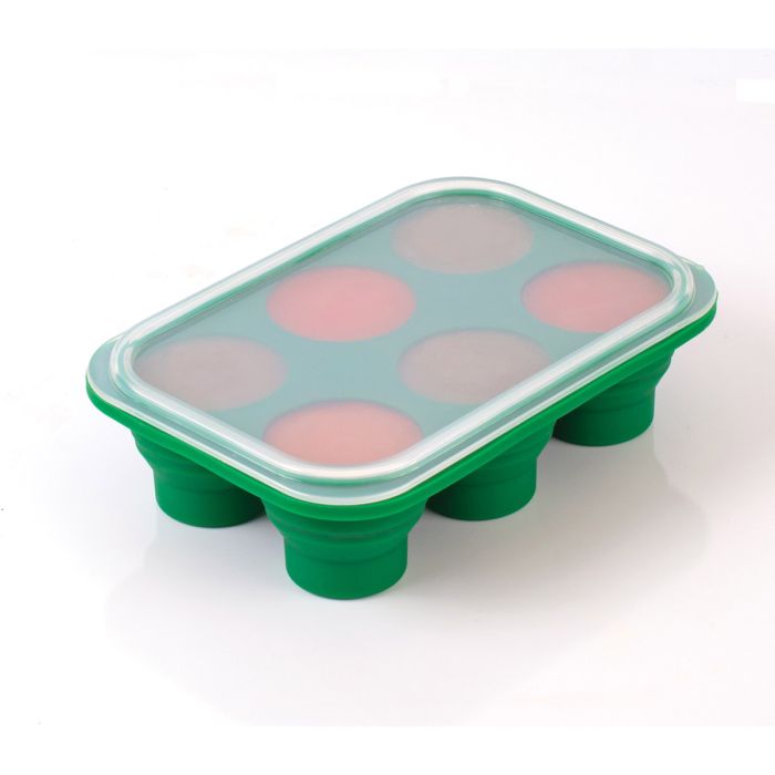 HIC Kitchen Prep-N-Freeze Mini Meal Prep Tray - Six 2 oz Portions