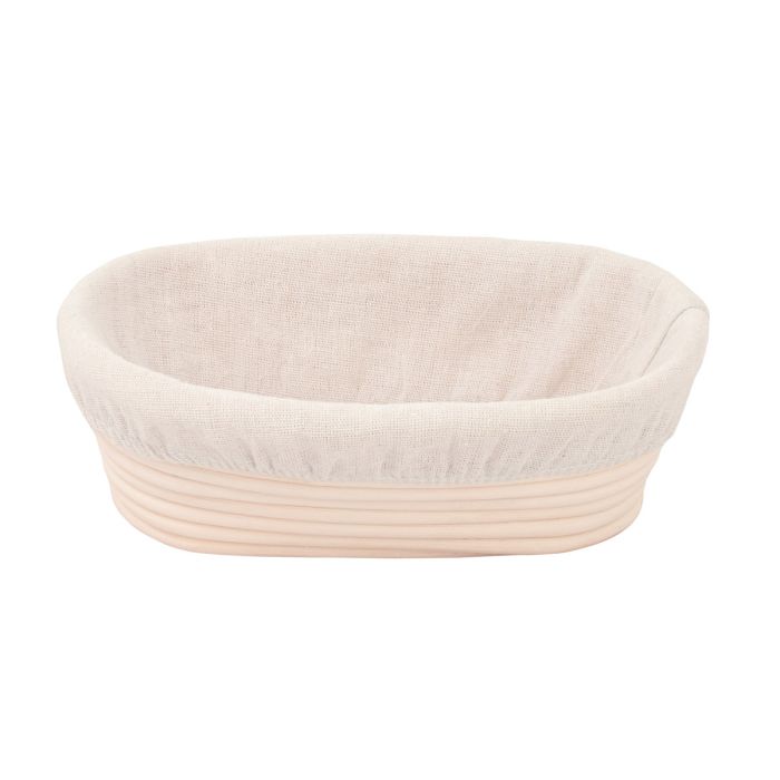 Mrs. Anderson's Baking Oval Brotform Bread-Proofing Basket with Liner