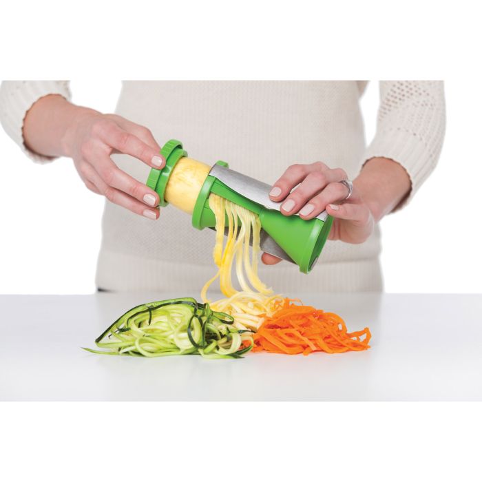 Spiral Vegetable Slicer - Handheld Spiralizer for Zucchini Noodles