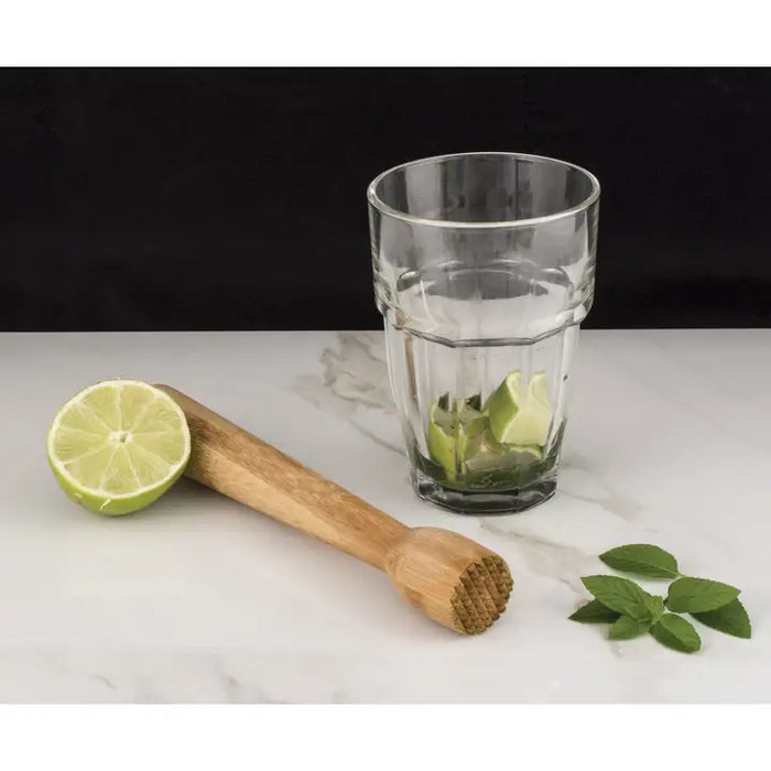 Bamboo Muddler - Wooden Cocktail Muddler for Mojitos and Mixed Drinks