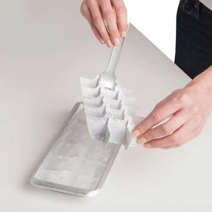 Vintage Ice Cube Tray - Retro Aluminum Lever Release Ice Tray