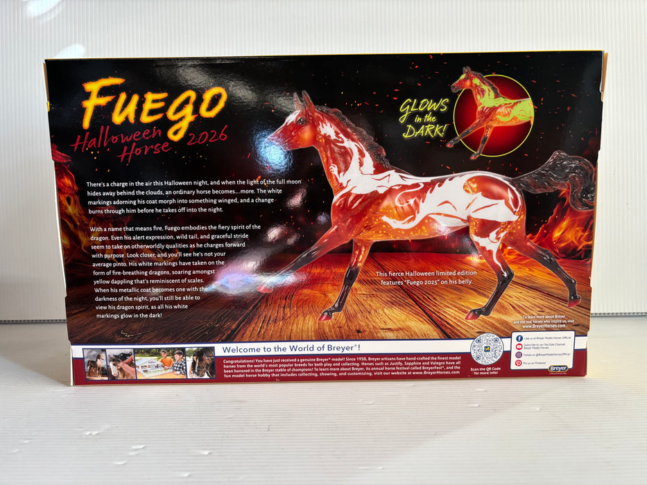 Breyer 2026 Halloween Horse Fuego - Limited Edition Model #B-TR-10619