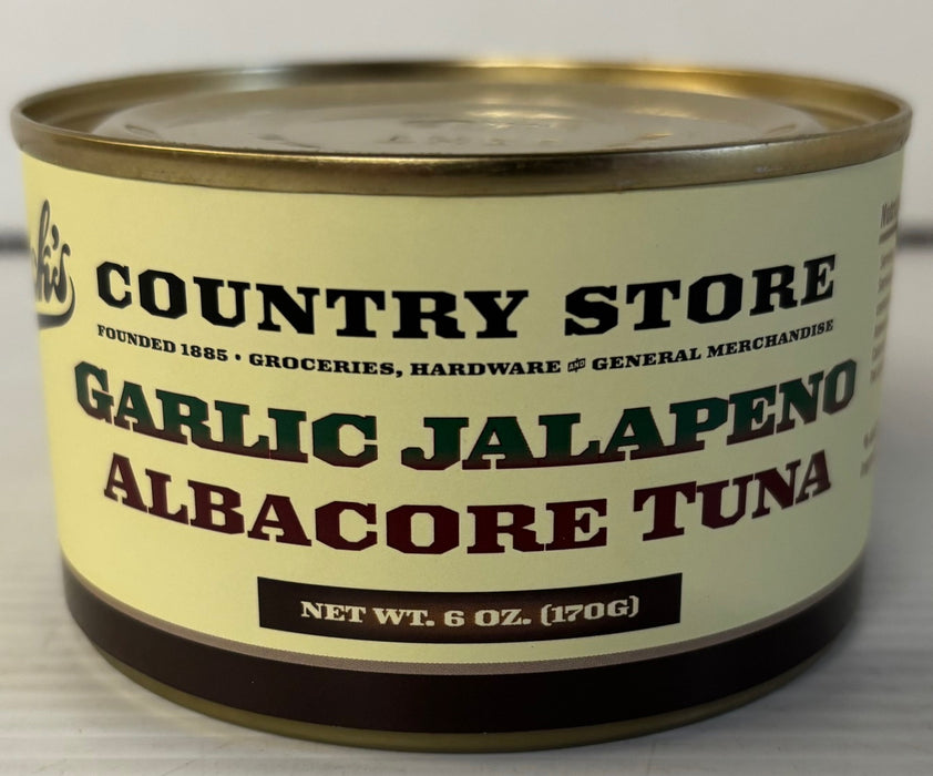 Jack's Premium White Albacore Tuna with Garlic & Jalapeño - 7 oz Spicy, Wild Caught for Bold Flavor