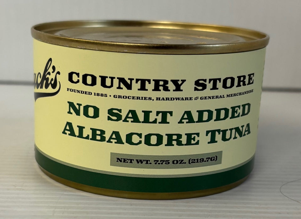 Jack's Premium White Albacore Tuna - No Salt Added, Low Sodium, Wild Caught for Heart-Healthy Diets