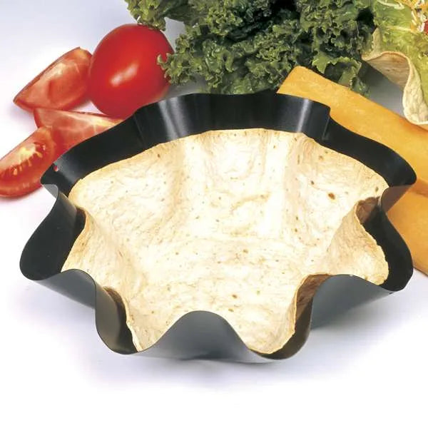 Norpro 1058 Mini Tortilla Bowl Makers - Set of 4 Nonstick Forms