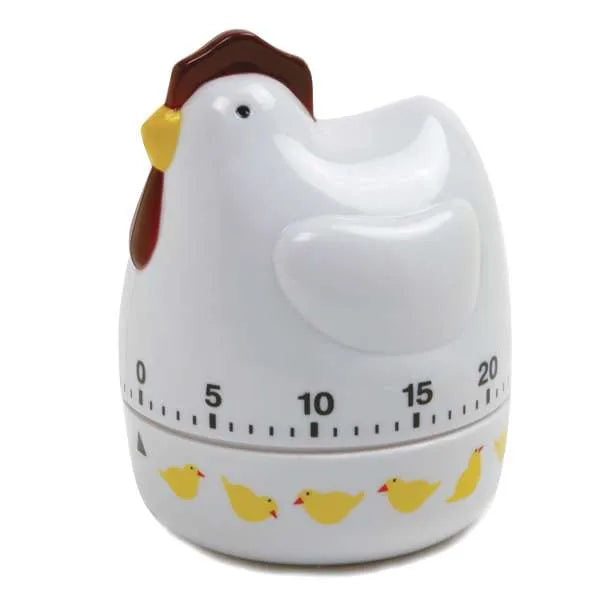 NorPro Chicken Shaped Kitchen Timer - 60 Minute Mechanical Timer