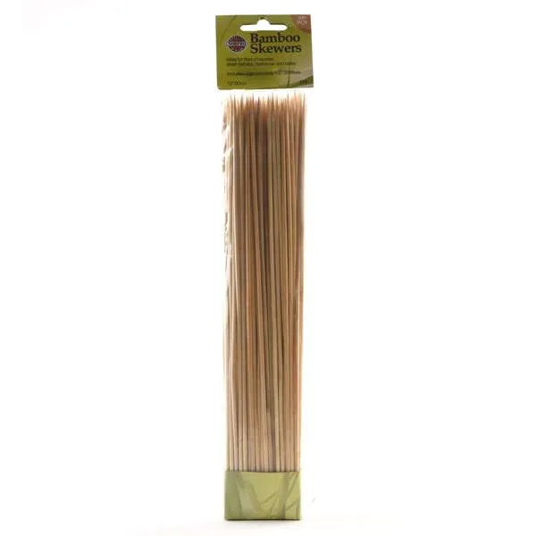 NorPro 12 Inch Bamboo Skewers - 100 Pack Natural Wood Skewers for Grilling and Appetizers