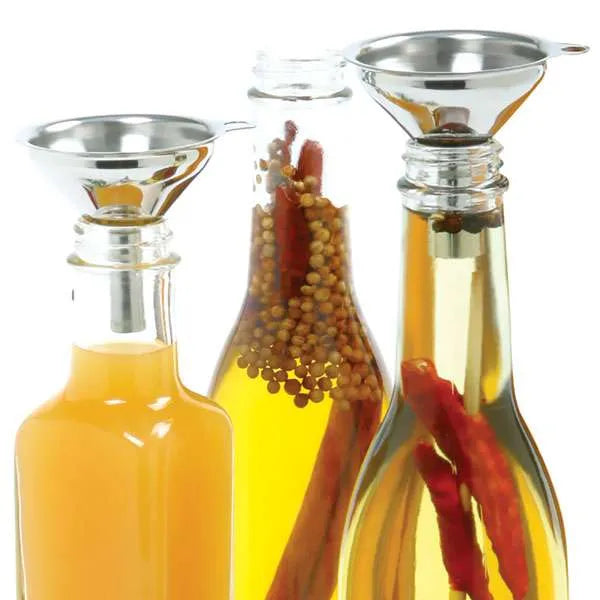 Norpro 253 Stainless Steel Funnel - Kitchen Funnel for Liquids & Dry Goods