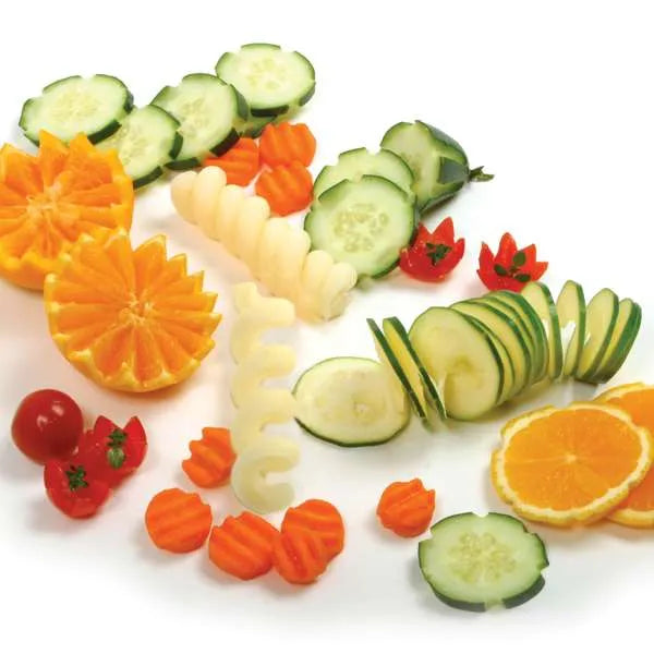 Norpro 300 Garnishing Tool Set - Create Professional Food Decorations