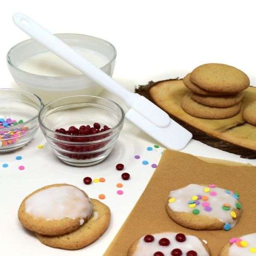 NorPro 3 Piece Plastic Spatula Set - Heat-Resistant Nonstick Safe Kitchen Scrapers