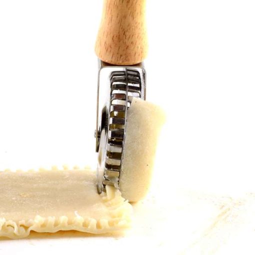 Norpro 3248 Pastry Crimp - Pastry Wheel Cutter for Decorative Pie Edges