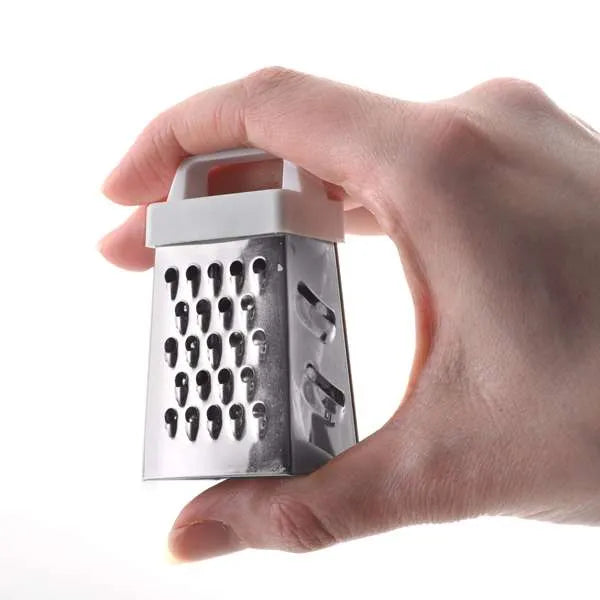 Norpro 326 Stainless Steel Mini Grater - Compact Zester for Citrus & Spices